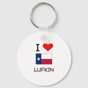 I Liebe Lufkin Texas Schlüsselanhänger