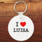 I Liebe Luisa Schlüsselanhänger (Vorderseite)