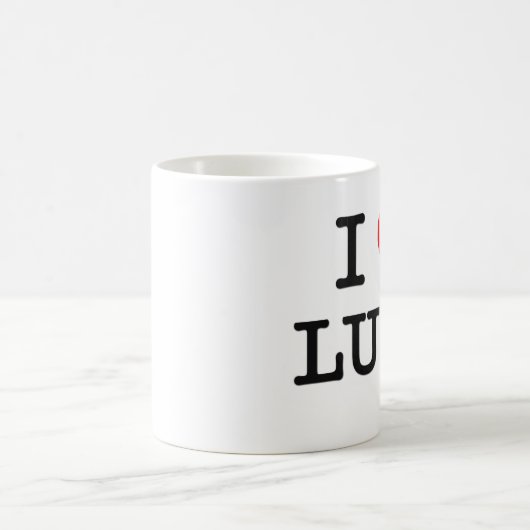 I Liebe Lula Kaffeetasse (Mittel)