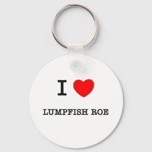 I Liebe LUMPFISH ROE (Lebensmittel) Schlüsselanhänger