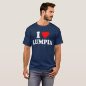 I Liebe Lumpia T-Shirt (Vorne ganz)
