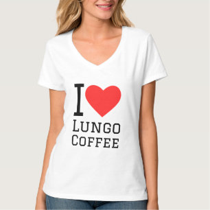 I Liebe Lungenkaffee T-Shirt