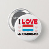 I Liebe Luxemburg Button (Vorne & Hinten)