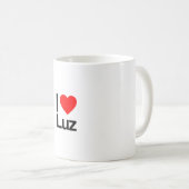 i Liebe luz Kaffeetasse (VorderseiteRechts)