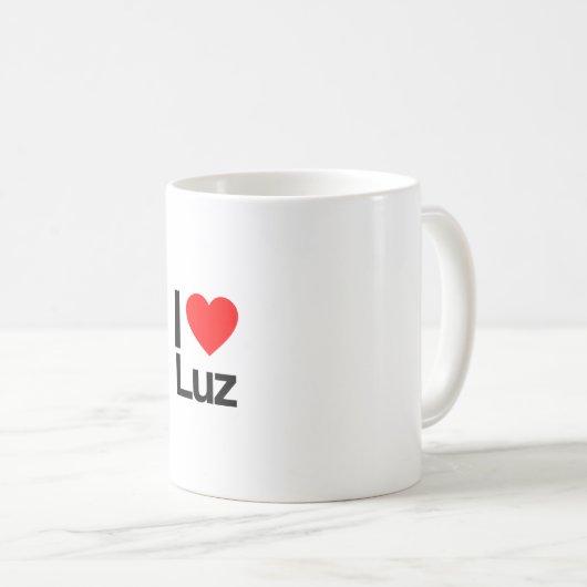 i Liebe luz Kaffeetasse (VorderseiteRechts)