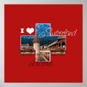I Liebe Luzern, Schweiz - Poster (Vorne)