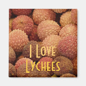 I Liebe Lychees Magnet (Vorne)