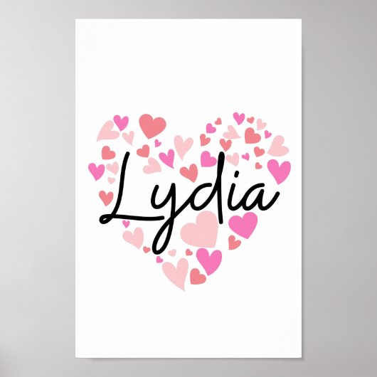 I Liebe Lydia Poster (Vorne)