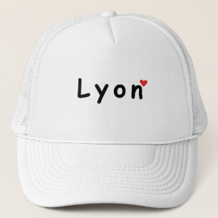 I Liebe Lyon Frankreich Truckerkappe