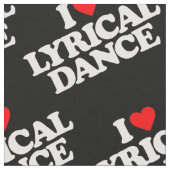 I LIEBE-LYRICAL TANZ STOFF (Nahaufnahme)