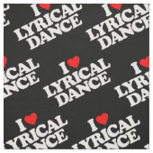 I LIEBE-LYRICAL TANZ STOFF (Muster)