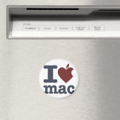 I Liebe Mac Magnet (In Situ (Geschirrspüler))