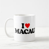 I LIEBE MACAO KAFFEETASSE (Links)