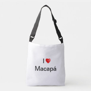 I Liebe Macapá Tragetaschen Mit Langen Trägern