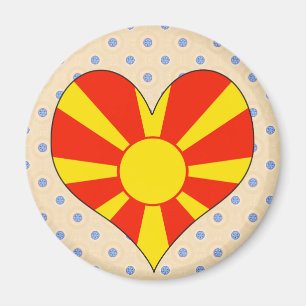 I Liebe Macedonia Magnet