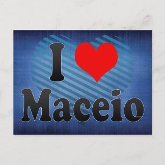 I Liebe Maceio, Brasilien Postkarte