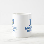 I Liebe Mackeyville, PA Kaffeetasse (Mittel)
