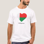 I Liebe Madagascar T-Shirt (Vorderseite)