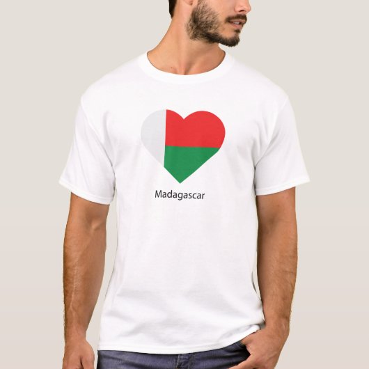 I Liebe Madagascar T-Shirt (Vorderseite)