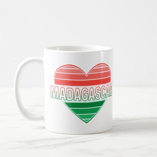 I Liebe Madagaskar, Madagaskar, Madagaskar Kaffeetasse (Links)