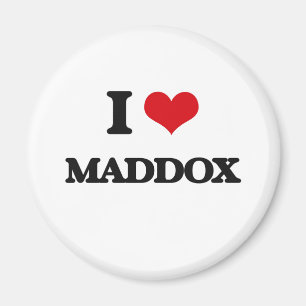 I Liebe Maddox Magnet