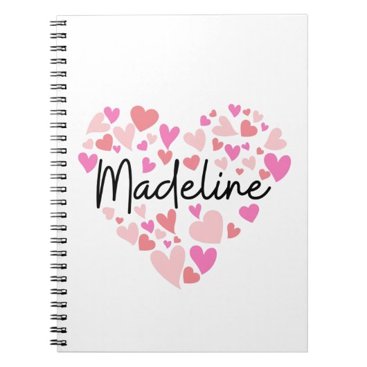 I Liebe Madeline Notizblock (Vorderseite)