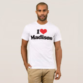 I Liebe Madison T-Shirt (Vorne ganz)