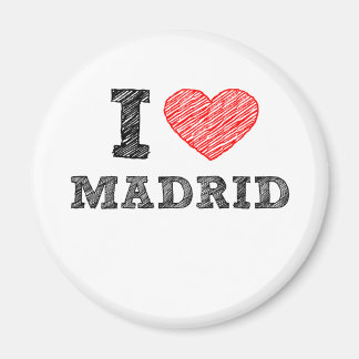 I Liebe Madrid Magnet