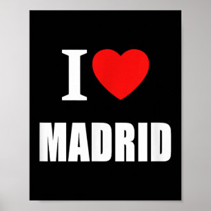 I Liebe Madrid Spanien Espana Sonnenschein Spanien Poster