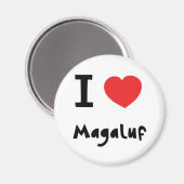 I Liebe Magalluf Magnet (Vorderseite/Rückseite)