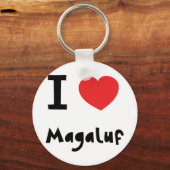 I Liebe Magalluf Schlüsselanhänger (Vorderseite)