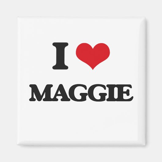 I Liebe Maggie Magnet (Vorne)