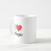 I Liebe Magic Kaffeetasse (Vorderseite Links)