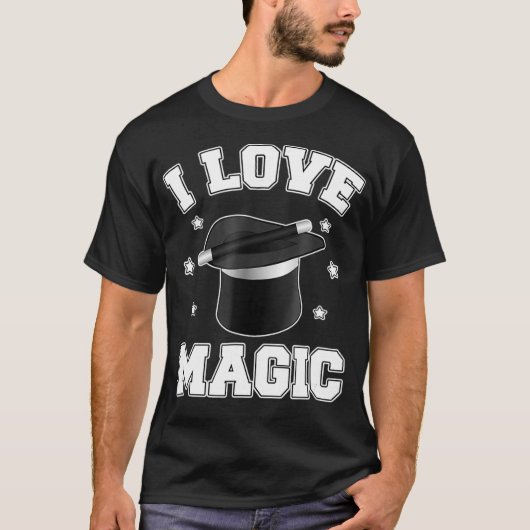 I Liebe Magic Niedlich Magic T-Shirt (Vorderseite)