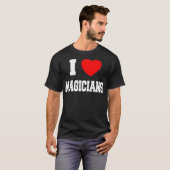 I Liebe Magier T-Shirt (Vorne ganz)