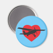 I LIEBE MAGNET (Vorderseite/Rückseite)