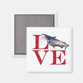 I LIEBE MAGNET (Vorderseite/Rückseite)