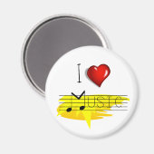 I LIEBE MAGNET (Vorderseite/Rückseite)