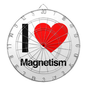 i Liebe Magnetismus Dartscheibe