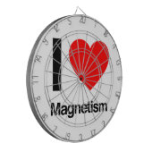 i Liebe Magnetismus Dartscheibe (Vorderseite Links)