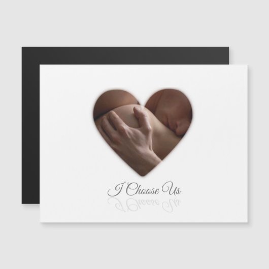 I LIEBE MAGNETKARTE (Vorne/Hinten)