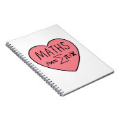 I Liebe Mah Heart Notizblock (Rechte Seite)