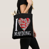 I Liebe mahjong - Mahjong Tasche (Von Nahem)