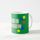I Liebe Mahjong - mit Buchstaben gekennzeichnete Kaffeetasse (VorderseiteRechts)
