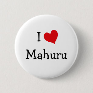 I Liebe Mahuru Button