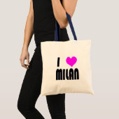 I Liebe Mailand Tragetasche (Vorderseite (Produkt))