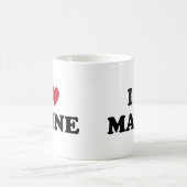 I Liebe Maine Kaffeetasse (Mittel)