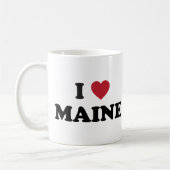 I Liebe Maine Kaffeetasse (Links)
