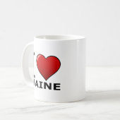 I LIEBE MAINE KAFFEETASSE (Vorderseite Links)
