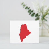 I Liebe Maine Postkarte (Stehend Vorderseite)